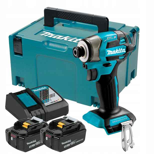 Makita="173RTJ Akum. příklepový šroubovák Lxt 18V 1/4 2x5, Ah Makpac
