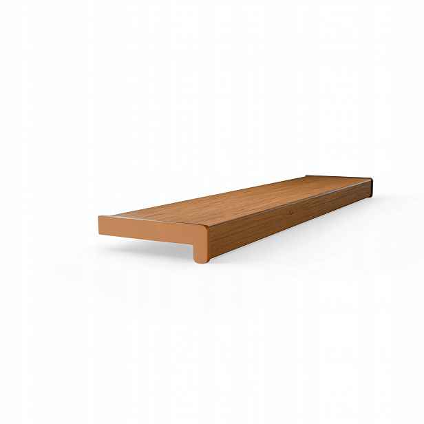 Vnitřní parapet Komorový Pvc Záslepky šířka 25 cm délka 100 cm Winchester