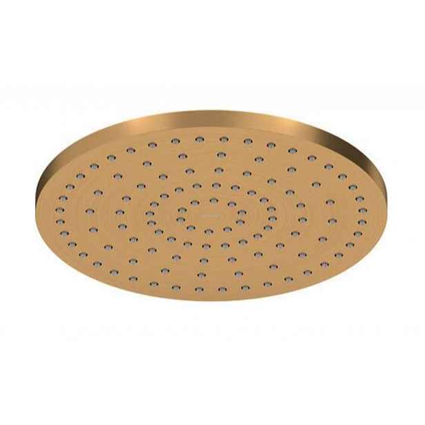 Duravit - Hlavová sprcha, průměr 25 cm, MinusFlow, kartáčovaný bronz UV0662018004
