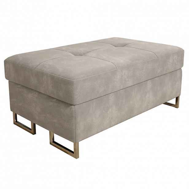 MASSENO MASSENO Taburet BARLET, Puf, Vanilla