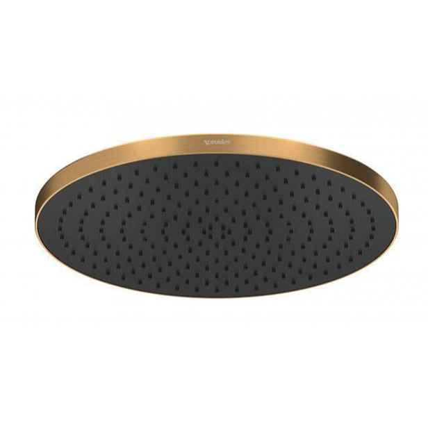 Duravit - Hlavová sprcha, průměr 23 cm, MinusFlow, kartáčovaný bronz UV0662017004