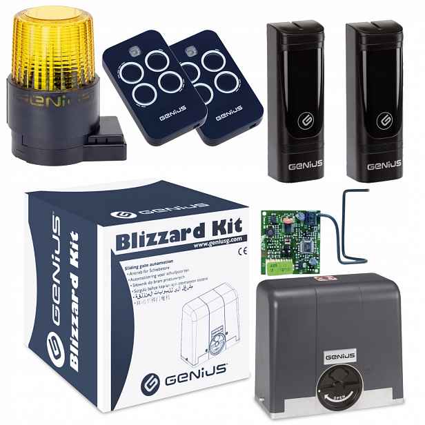 Genius Blizzard 400 Lampa Guard 24V Pilot Echo 2ks Pohon posuvné brány
