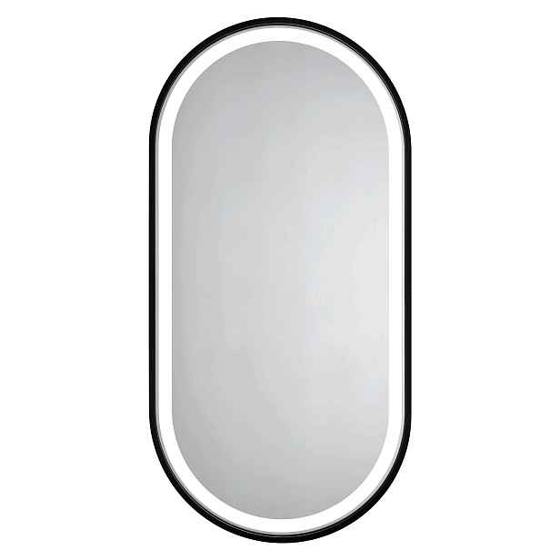 Olsen Spa  OLNZERF4080B - Zrcadlo s LED osvětlením ERFURT BLACK