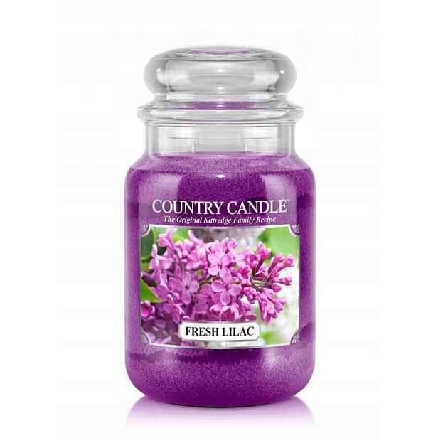 Tradiční parafínová svíčka Fresh Lilac Kringle Candle 1 ks
