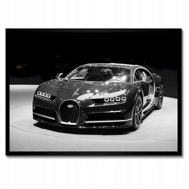 Plakáty v rámu 70x50 Bugatti Chiron