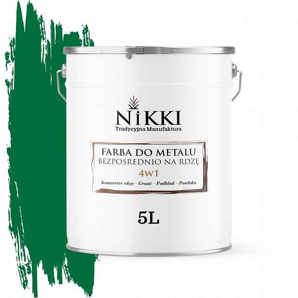 Barva Na Rez Pozink 4v1, Barva, Zelená Ral 6029, Polomatná, 5L