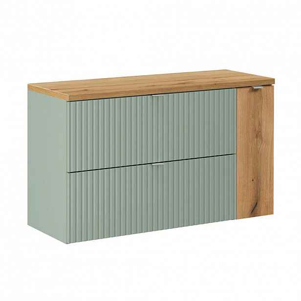 Petits-meubles SKŘÍŇKA POD UMYVADLO 100.4cm Jade Zelená