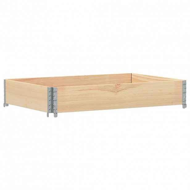 vidaXL Zahradní truhlík 120 x 80 cm masivní borové dřevo