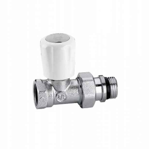 Caleffi Jednoduchý Termostatický Radiátorový Ventil S 3/4" Knoflíkem Bez Těsnění