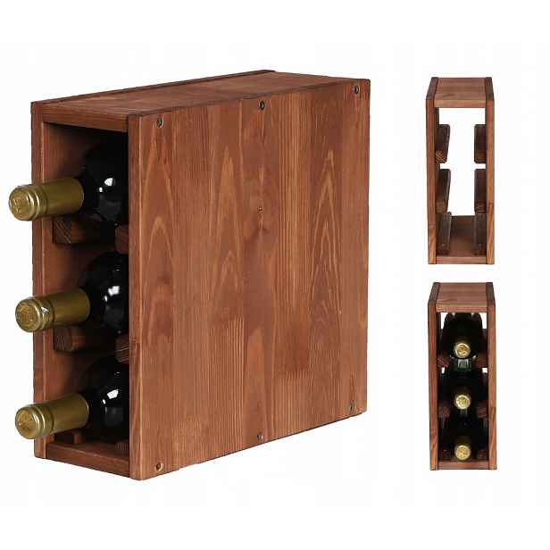 Modulární sloupek na víno RW61 (3 lahve) Bronzový Outlet