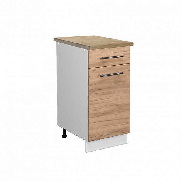 Vicco SPODNÍ SKŘÍŇKA KUCHYŇSKÉ LINKY Fame-Line Zlatý mocný dub 40 cm , PD Dub