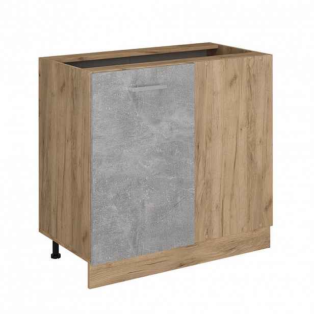 Vicco ROHOVÁ SKŘÍŇKA R-Line Beton 86 cm bez pracovní desky
