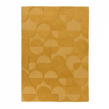 Koňakově hnědý koberec z vlny Flair Rugs Gigi, 160 x 230 cm