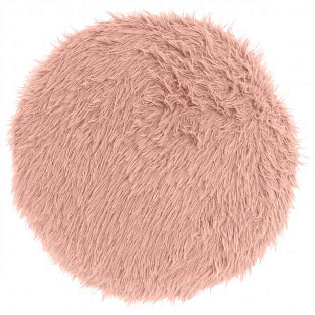 Kulatý dekorační polštářek MATS 40 cm, růžový
