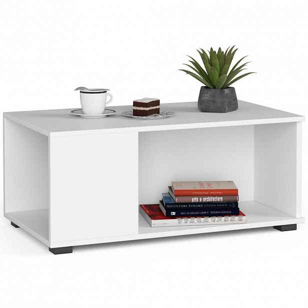 RAUMHIRSCH FURNITURE KONZOLOVÝ STOLEK Bílý 38/90/51