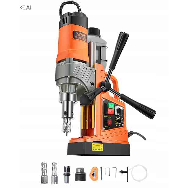Vevor magnetická vrtačka 1450W 12800N elektrická, profesionální