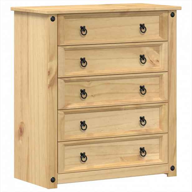 vidaXL Komoda Corona 80 x 40 x 89 cm masivní borové dřevo