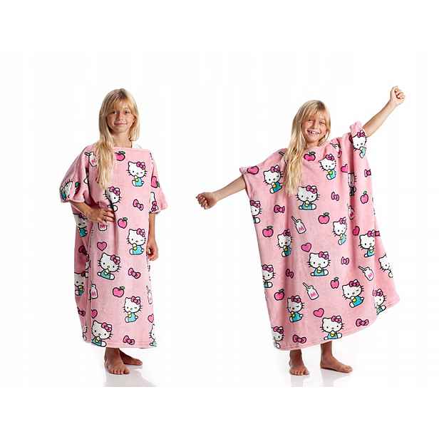 Prémiová Značková Příjemná Teplá Deka Pléd Létající Veverka Hello Kitty Kn