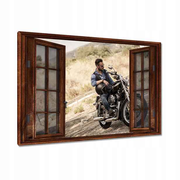 Obrazy 90x60 Motocykl Klasik Motor