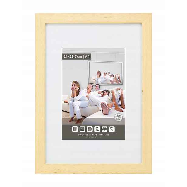 Rámeček dřevěný Rustic přírodní 30x40 Plexi