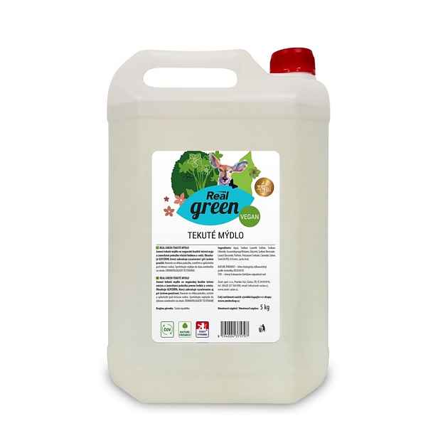 Real Green clean tekuté mýdlo 5L