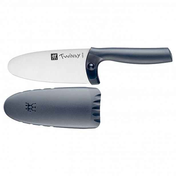 Dětský nůž Zwilling Twinny, 10 cm, modrý