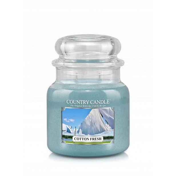 Tradiční sójová svíčka Cotton Fresh Country Candle 1 ks