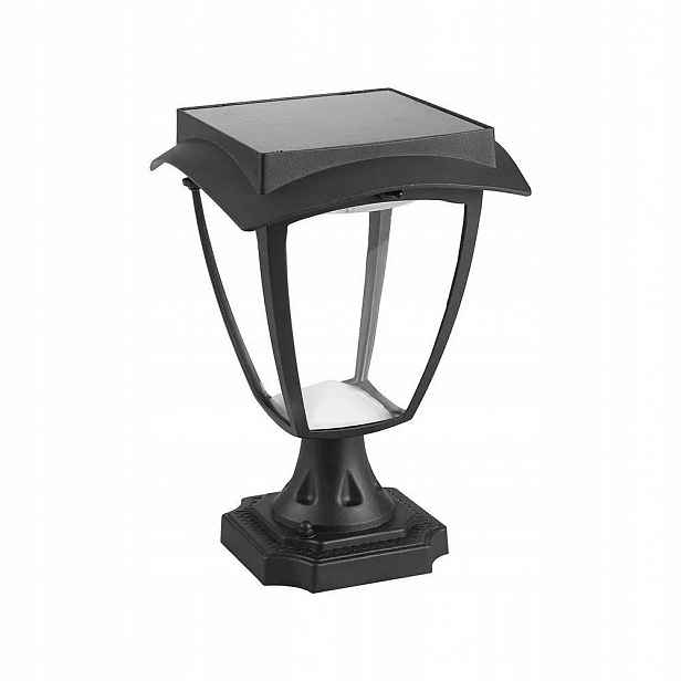 V-tac Solární zahradní sloupek 2W Led IP44 25 cm VT-983 3000K+6000K 110lm