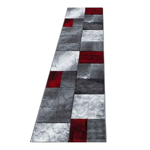 Vínovo-šedý běhoun 80x300 cm Hawaii – Ayyildiz Carpets