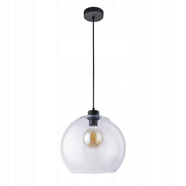 Závěsná lampa Cubus Transparentní 1xE27 30 cm moderní do pokoje i kuchyně