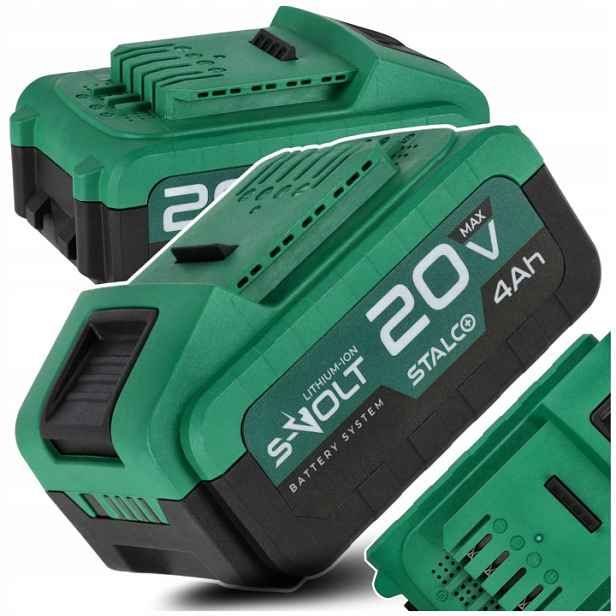 Akumulátor 20V 4Ah Baterie Pro Elektrické Nářadí Systém S-volt Stalco