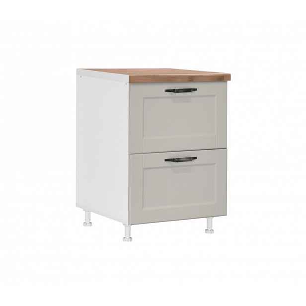Spodní skříňka D60 2F PL-BOX CONTEMPO - písek