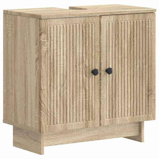 vidaXL Skříňka pod umyvadlo EDE Dub sonoma 59,5 x 31,5 x 59 cm