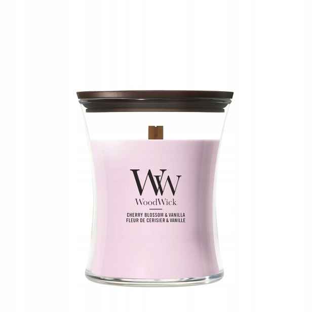 WoodWick svíčka Cherry Blossom & Vanilla 275 g