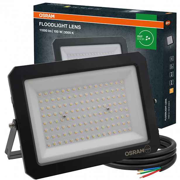 Led reflektor Halogenová lampa 100W 10000lm 3000K IP65 Osram