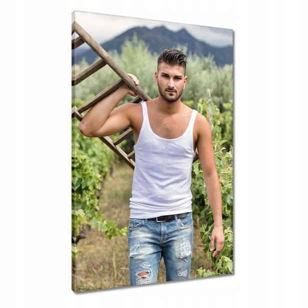 Obrazy 60x90 Chlap Muž Síla