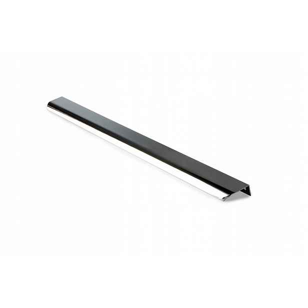 Nábytková úchytka okrajový Chrom Loft 120 cm kuchyňský elegantní matný UA02