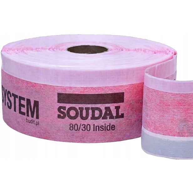 Soudal Teplá Montáž Vnitřní páska 80/30 80 mm x 30 m