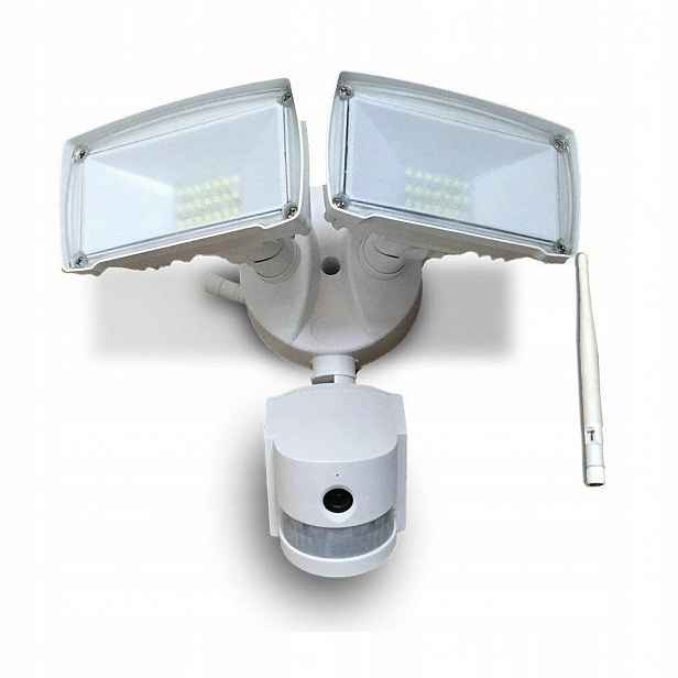V-tac Led reflektor s kamerou Wi-fi 18W senzor pohybu bílý VT-4818