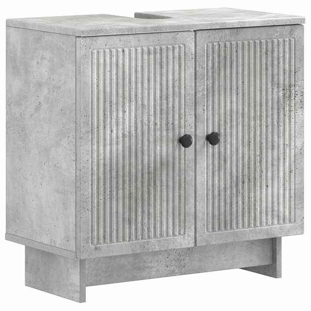 vidaXL Skříňka pod umyvadlo EDE Betonově šedá 59,5 x 31,5 x 59 cm