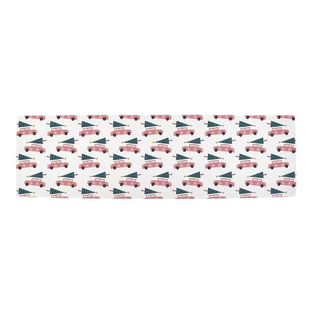 Bavlněný běhoun na stůl s vánočním motivem 40x140 cm Christmas Ride – Butter Kings