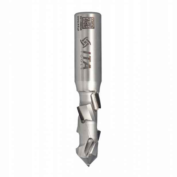 Ita Tools průchozí diamantová fréza Eco Z1+1 D20 I45 L100 S20 mm 3 spira