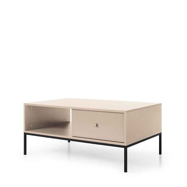 MASSENO KONFERENČNÍ STOLEK MONDO, 103,5/46,2/68 cm, béžový