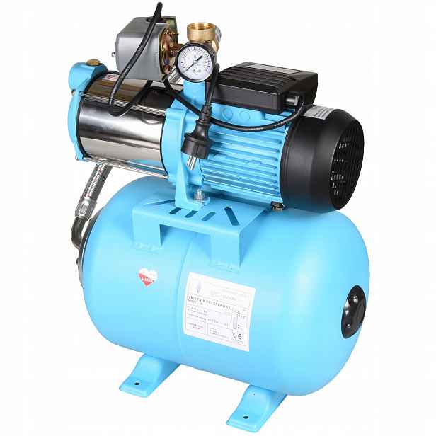 Hydroforová Sada Hydroforová Nádrž 24 L Čerpadlo 1300 W 6000 L/h Příslušenství Hadice
