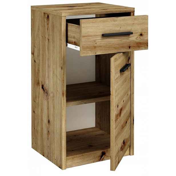 Komoda skříňka Bodo 1D1S Artisan 1 dvířka 1 šuplík