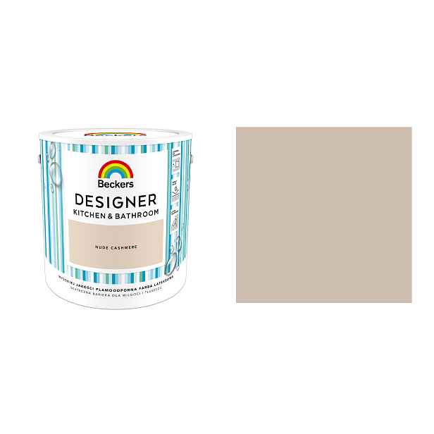 Beckers Designer Kitchen Bathroom Nude Cashmere 2,5L Barva Kuchyň Koupelna