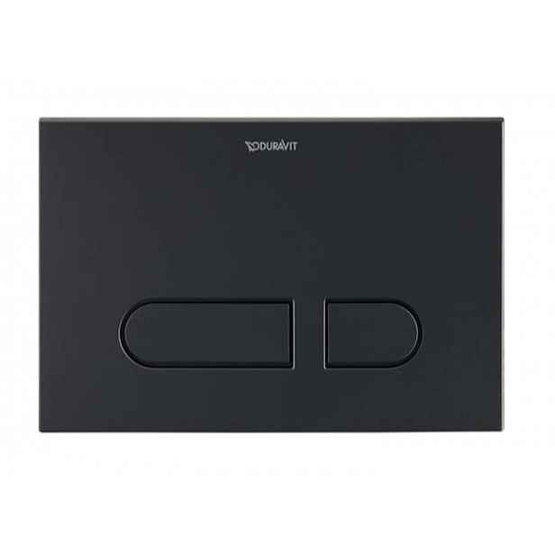 Duravit DuraSystem - Ovládání splachování, matná černá WD5001031000