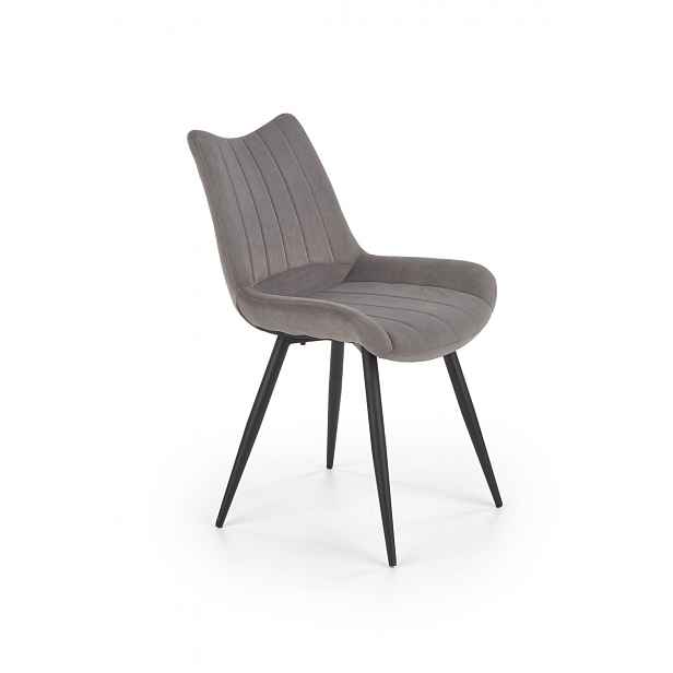HALMAR Designová židle Minna šedá