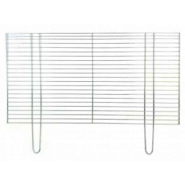 Rošt pro stavbu grilu 82x43 cm Chromovaný