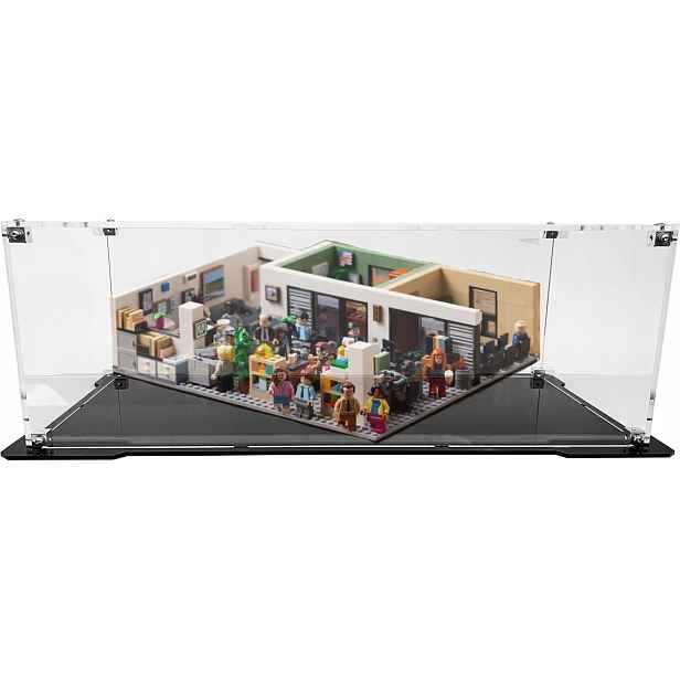 Vitrína s černou základnou pro sadu Lego Ideas 21336 The Office